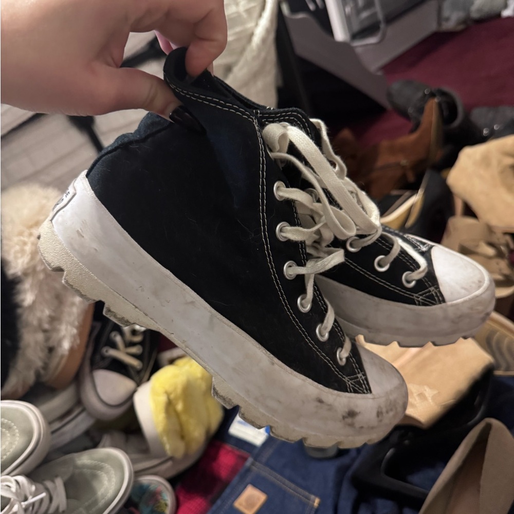 Converse Black and White Sneakers